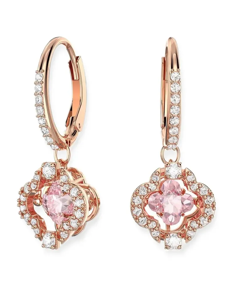 Swarovski Una Ohrringe mit Kristallen - Gold Gold
