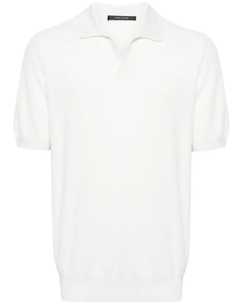 Tagliatore Paco Poloshirt - Weiß Weiß