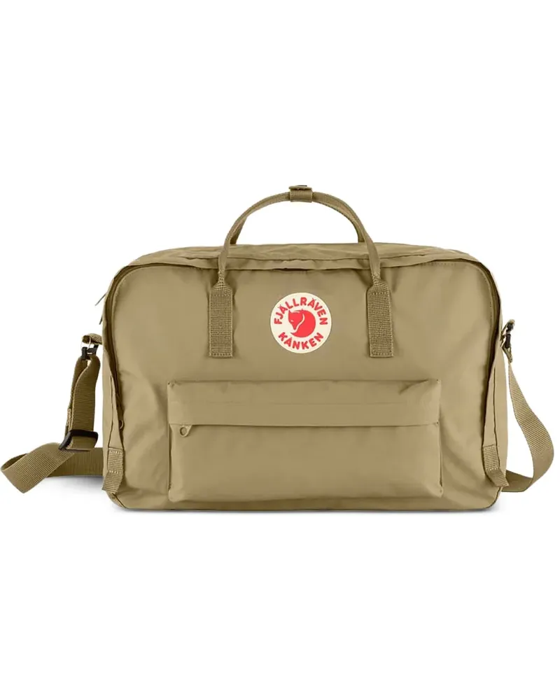 Fjäll Räven Kånken Reisetasche mit Logo-Patch - Grün Grün