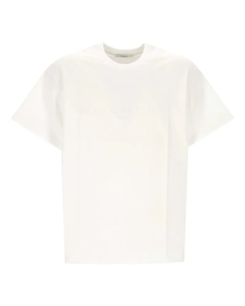 Givenchy T-Shirt mit Logo - Weiß Weiß