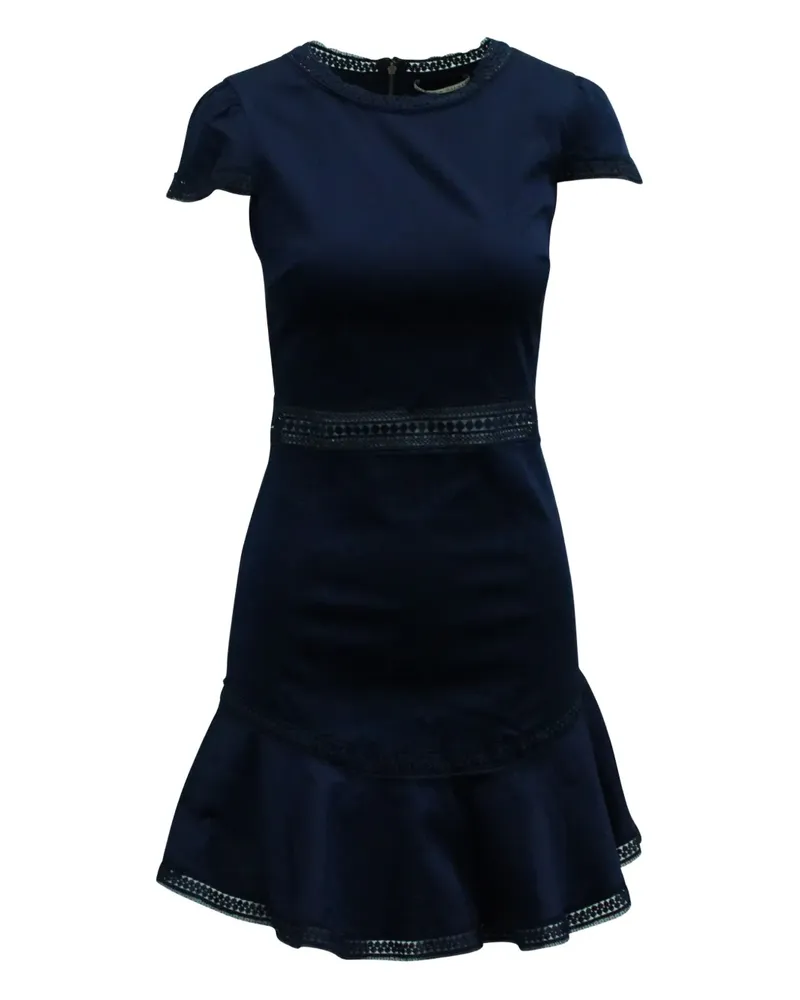 Alice + Olivia paneled mini dress - Blau Blau