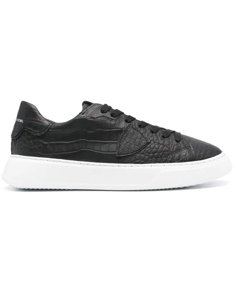 Philippe Model Temple Sneakers - Schwarz Schwarz