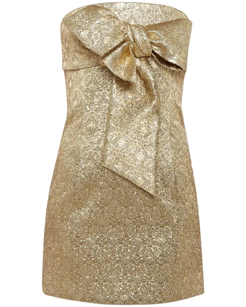 Dsquared2 Fame Bow Minikleid - Gold Gold