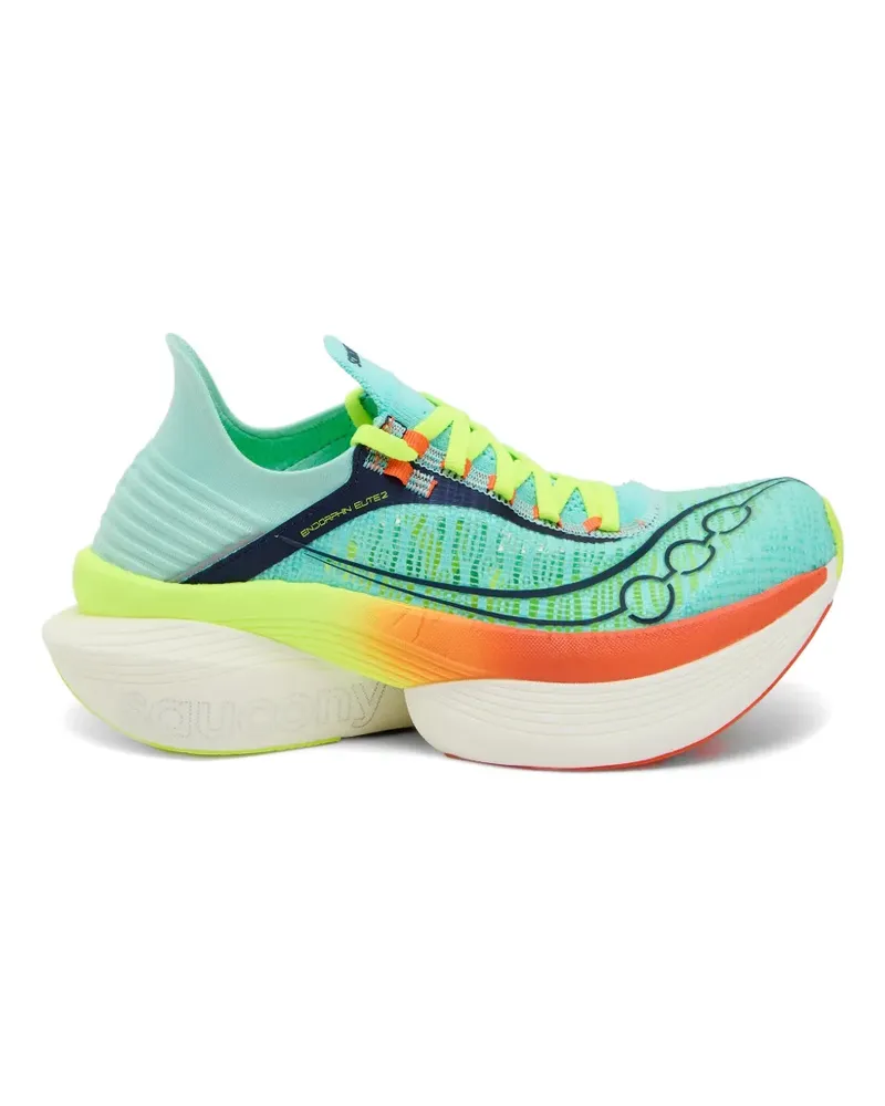 Saucony Endorphin Elite 2 panelled mesh sneakers - Blau Blau