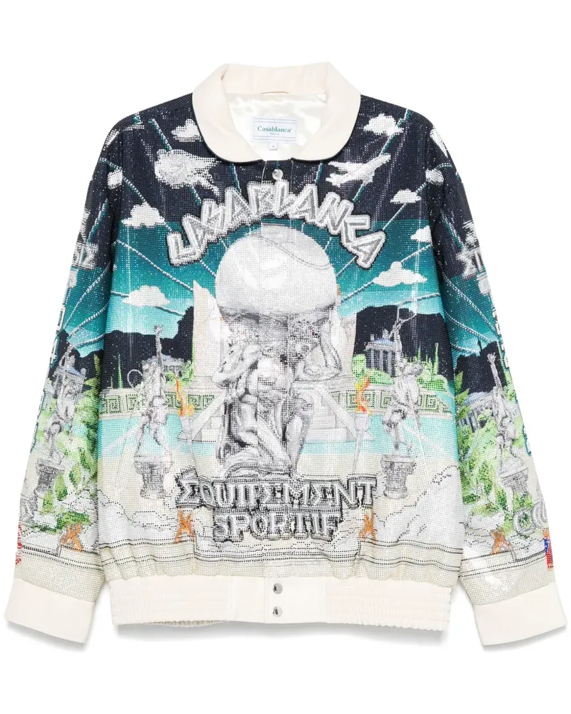 Casablanca Paris Le Temple du Sport Jacke - Nude Nude