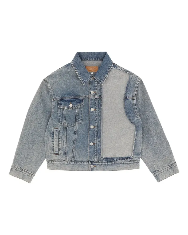 Maison Margiela Zweifarbige Jeansjacke - Blau Blau