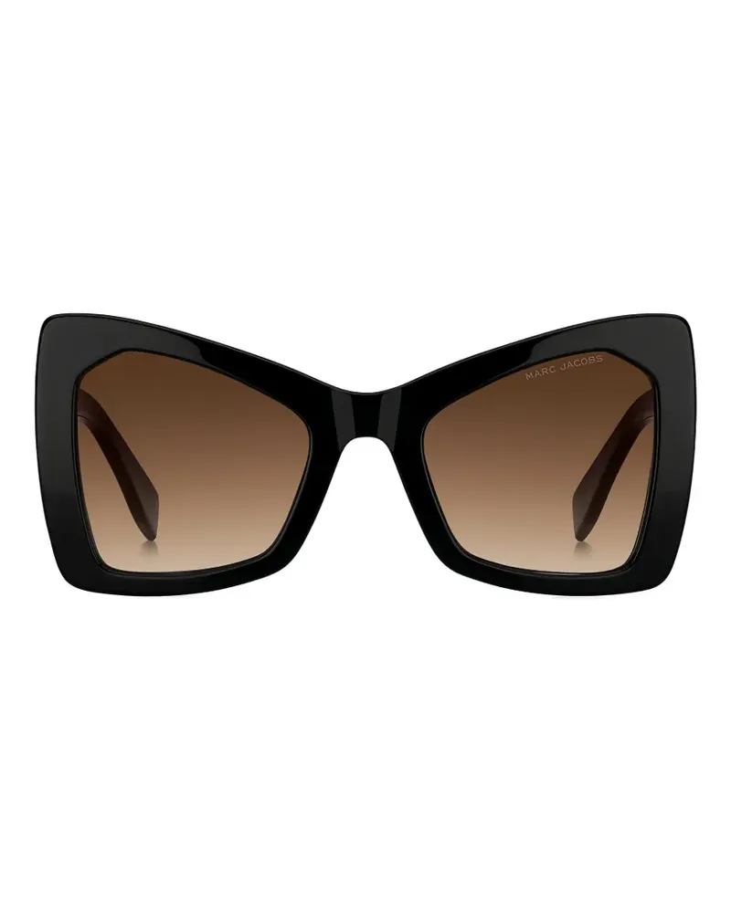 Marc Jacobs oversized-frame sunglasses - Schwarz Schwarz