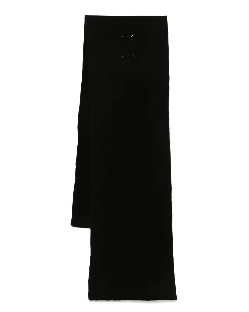 Maison Margiela Klassischer Schal - Schwarz Schwarz