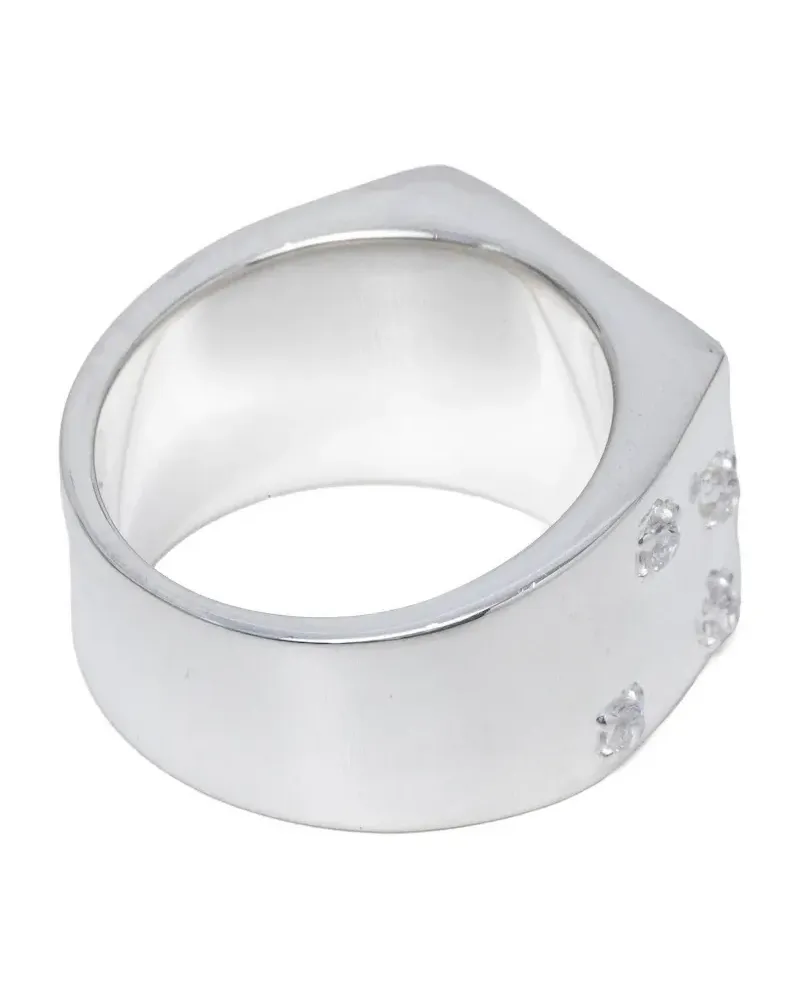 Hatton Labs Eckiger Ring - Silber Silber