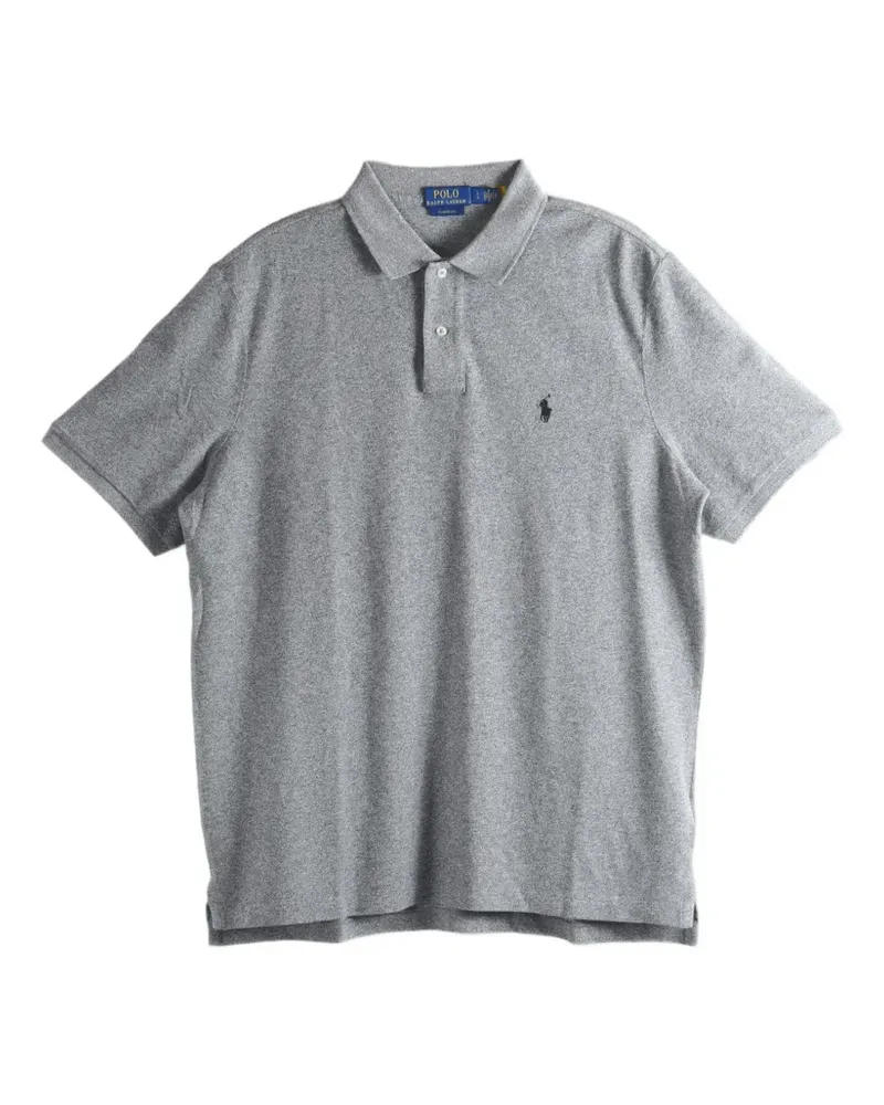 Ralph Lauren embroidered-logo polo shirt - Grau Grau