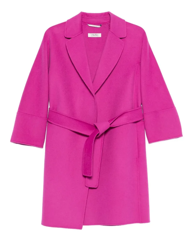 Max Mara Arona Mantel mit Gürtel - Rosa Rosa