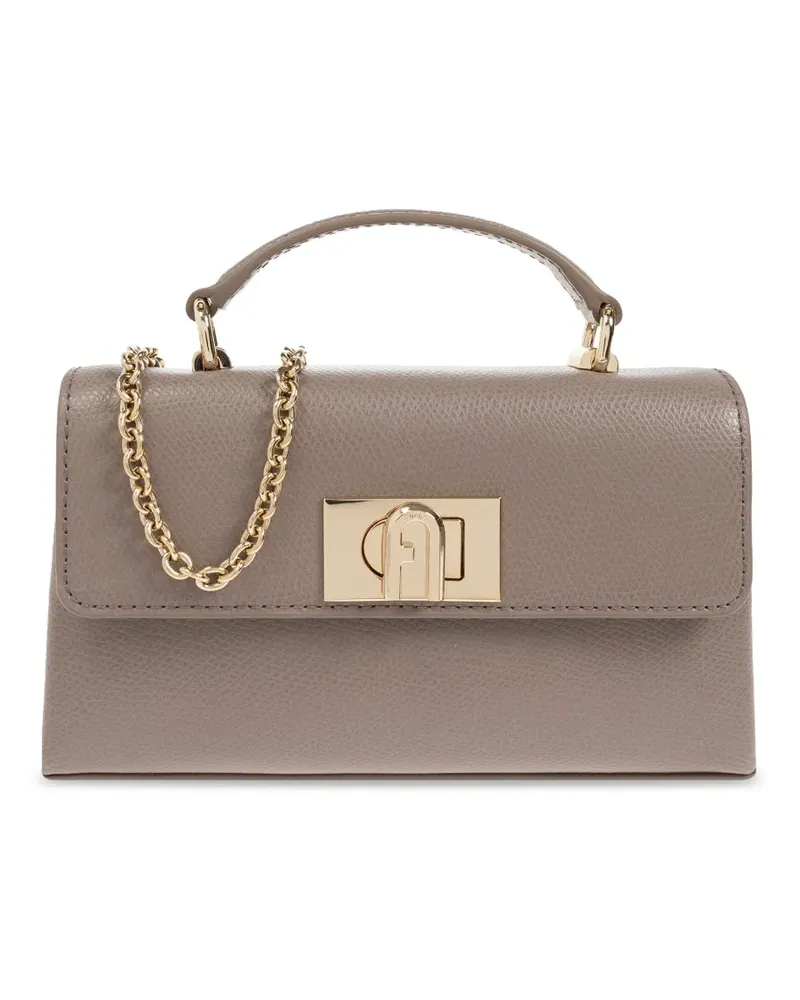 Furla Handtasche aus Leder - Nude Nude