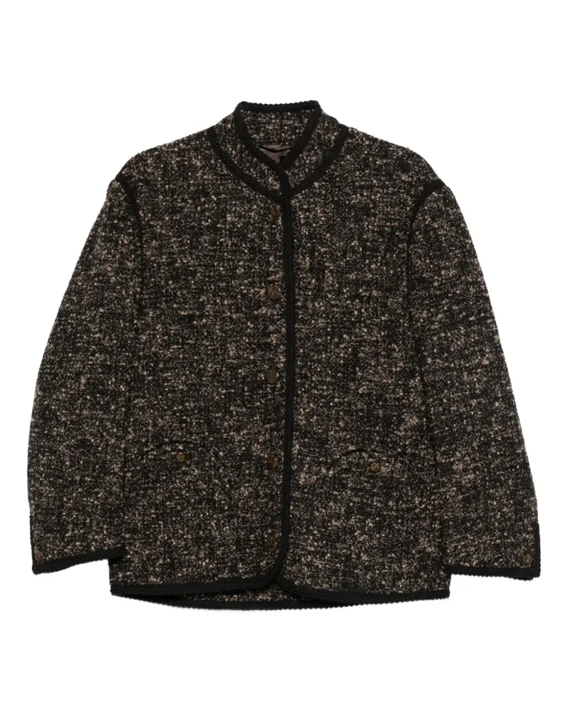 Blazé Milano Tweed-Jacke - Braun Braun