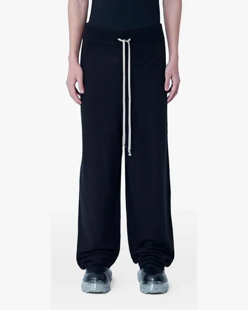 Rick Owens elasticated drawstring trousers - Schwarz Schwarz