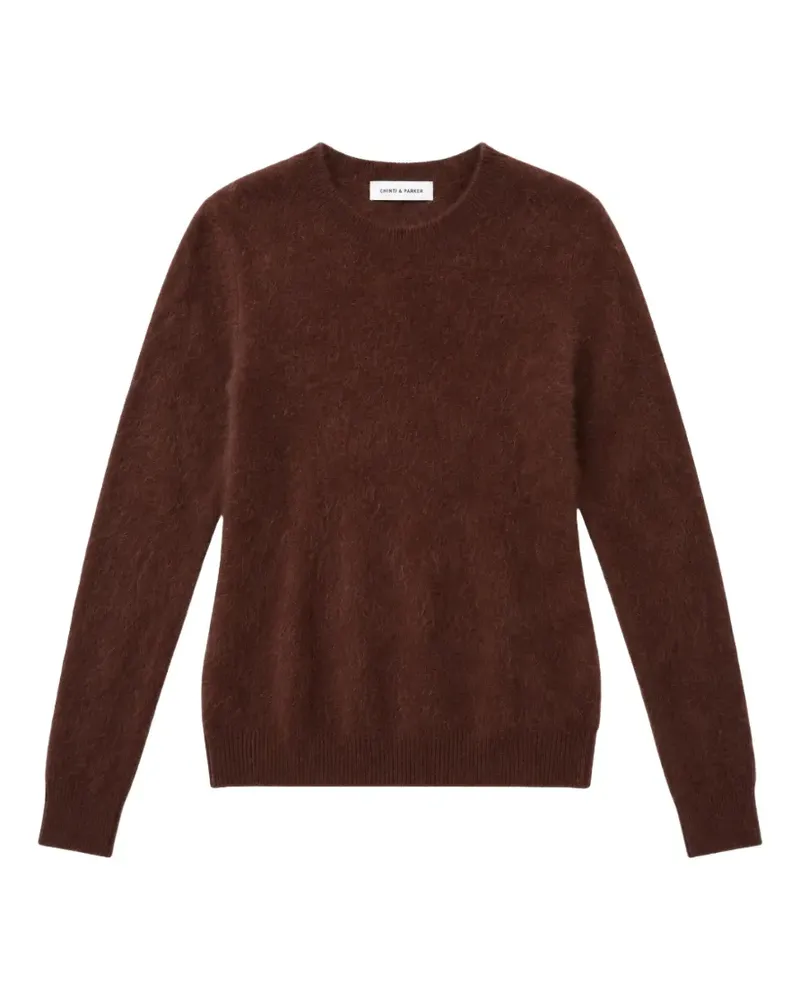 Chinti & Parker Pullover mit gebürstetem Effekt - Braun Braun