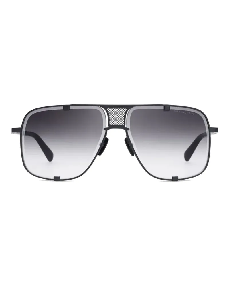 DITA Sonnenbrille mit Oversized-Gestell - Schwarz Schwarz