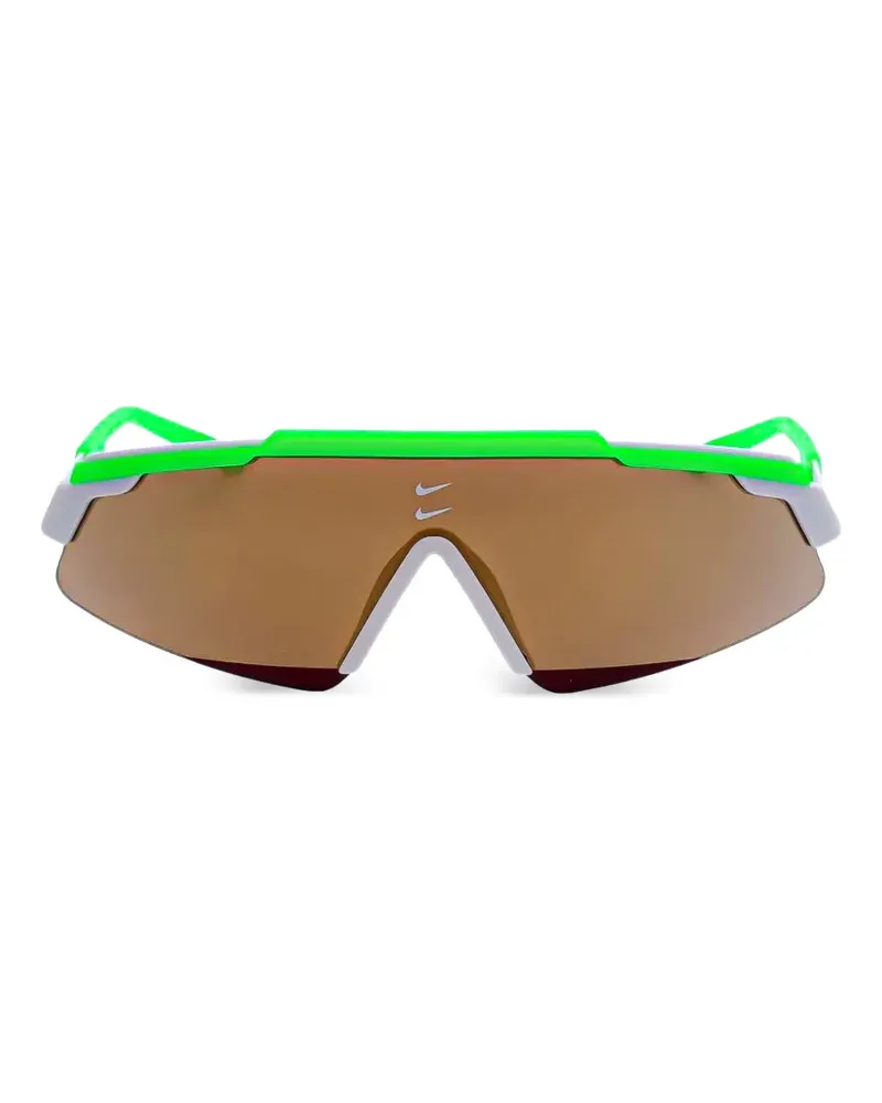 Nike Verspiegelte Marquee Edge Sonnenbrille - Grün Grün
