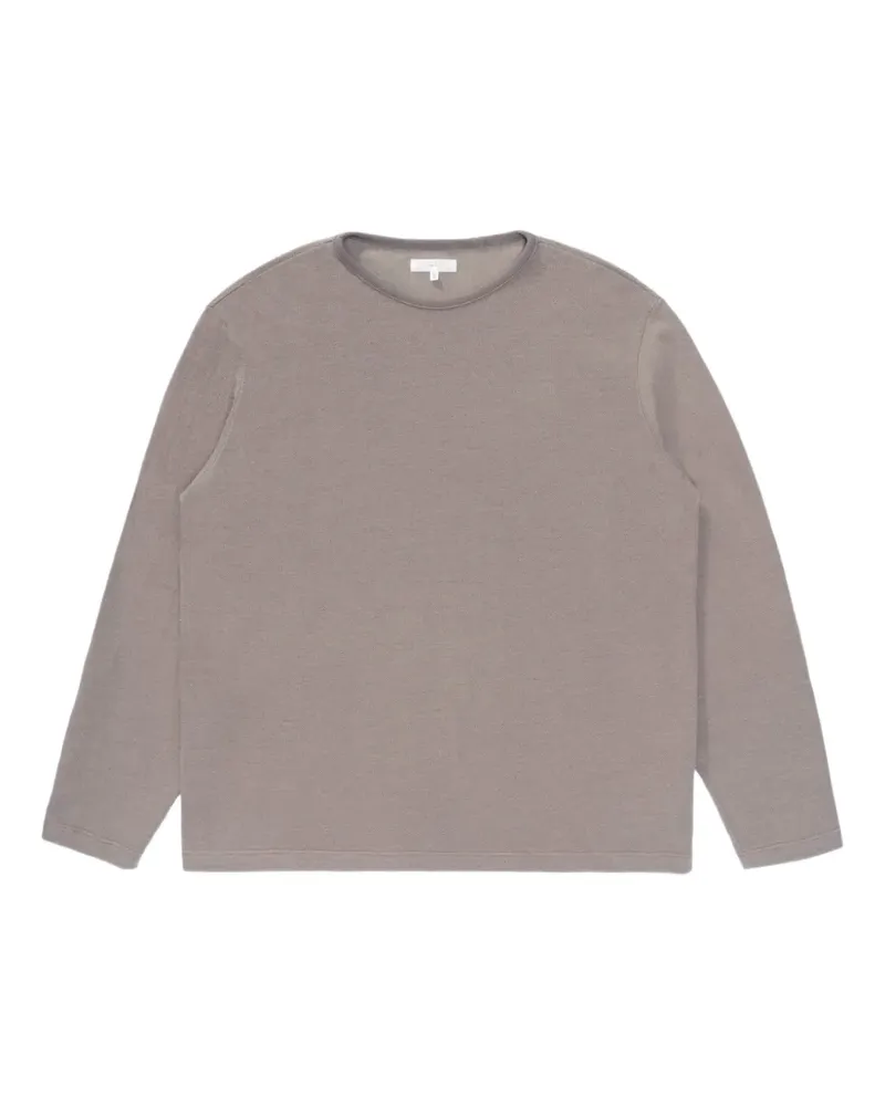 Lady White Co. Langärmeliger Pullover - Grau Grau