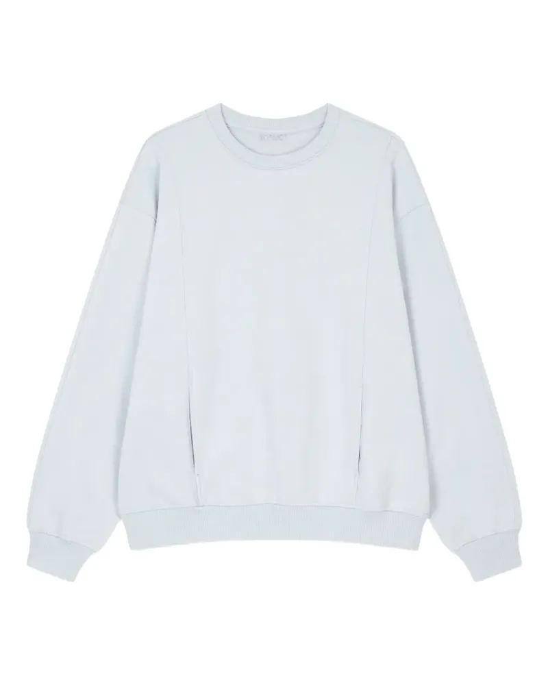 STUDIO TOMBOY logo-embroidered pouch-pocket sweatshirt - Blau Blau