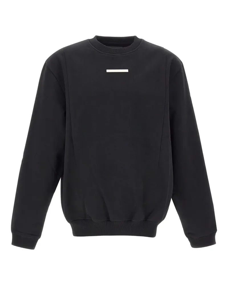 Heliot Emil Sweatshirt mit Raglanärmeln - Schwarz Schwarz