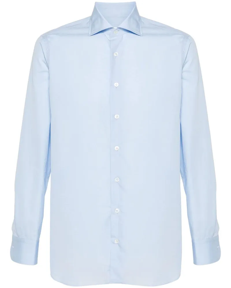 LARDINI Klassisches Hemd - Blau Blau