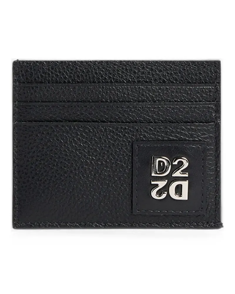 Dsquared2 D2 Upside Down Kreditkartenetui - Schwarz Schwarz
