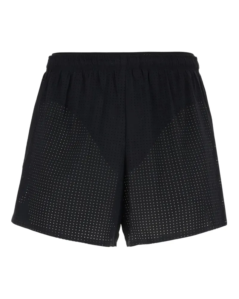 Satisfy Space‑O™ 5" perforated shorts - Schwarz Schwarz