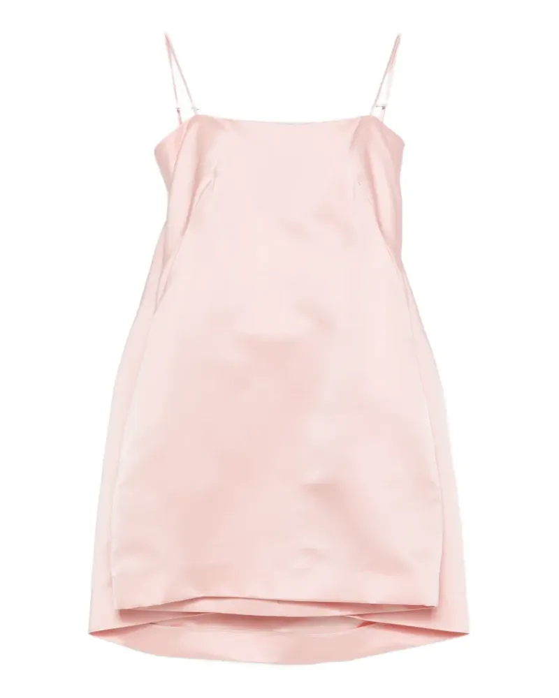 Givenchy sliced A-line mini cape dress - Rosa Rosa