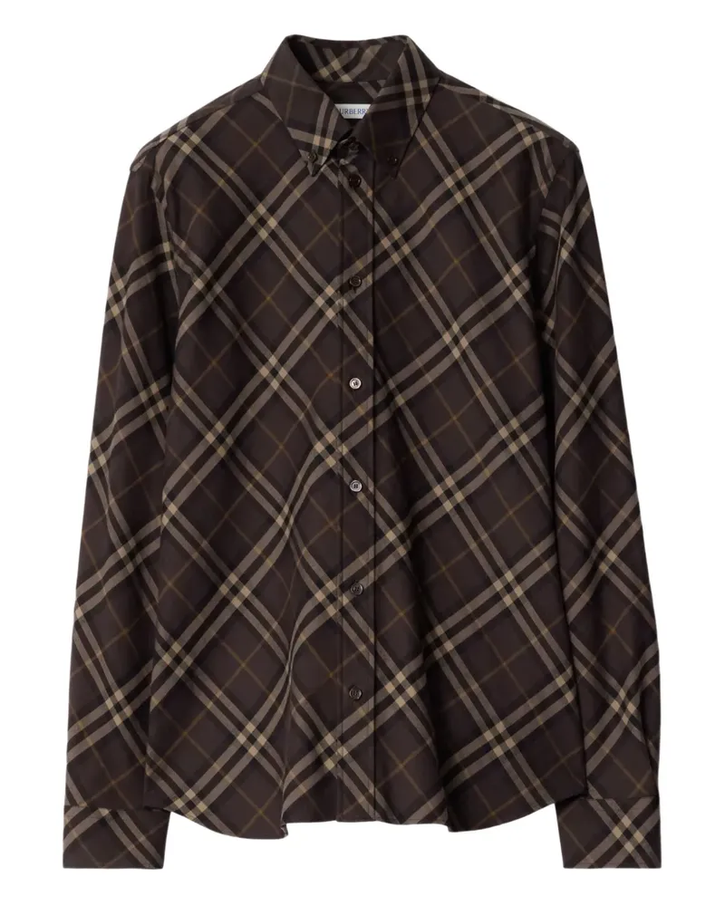 Burberry Hemd mit lockerem Schnitt - Braun Braun