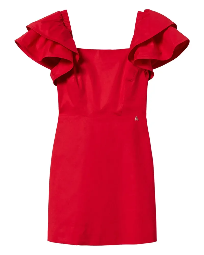 Twin-Set Minikleid mit weiten Ärmeln - Rot Rot