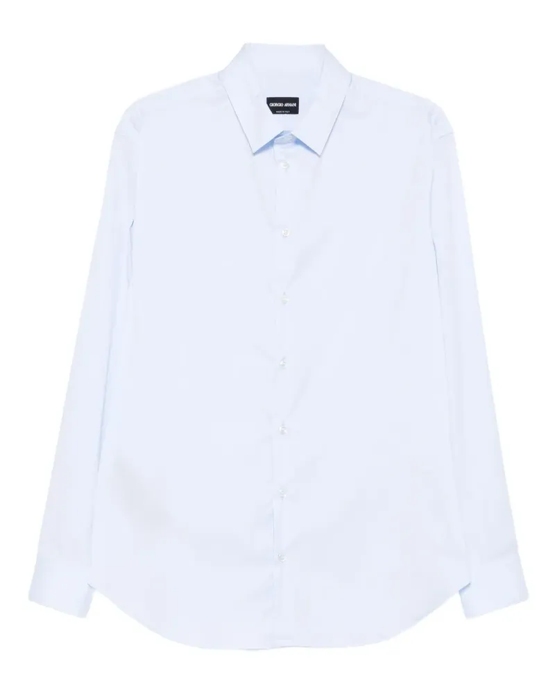 Giorgio Armani Klassisches Hemd - Blau Blau
