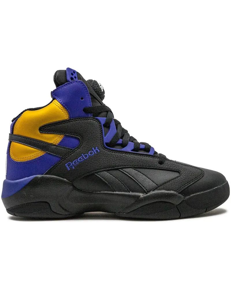 Reebok Shaq Attaq Core Black/Bold Purple/Collegiate Gold Sneakers - Schwarz Schwarz