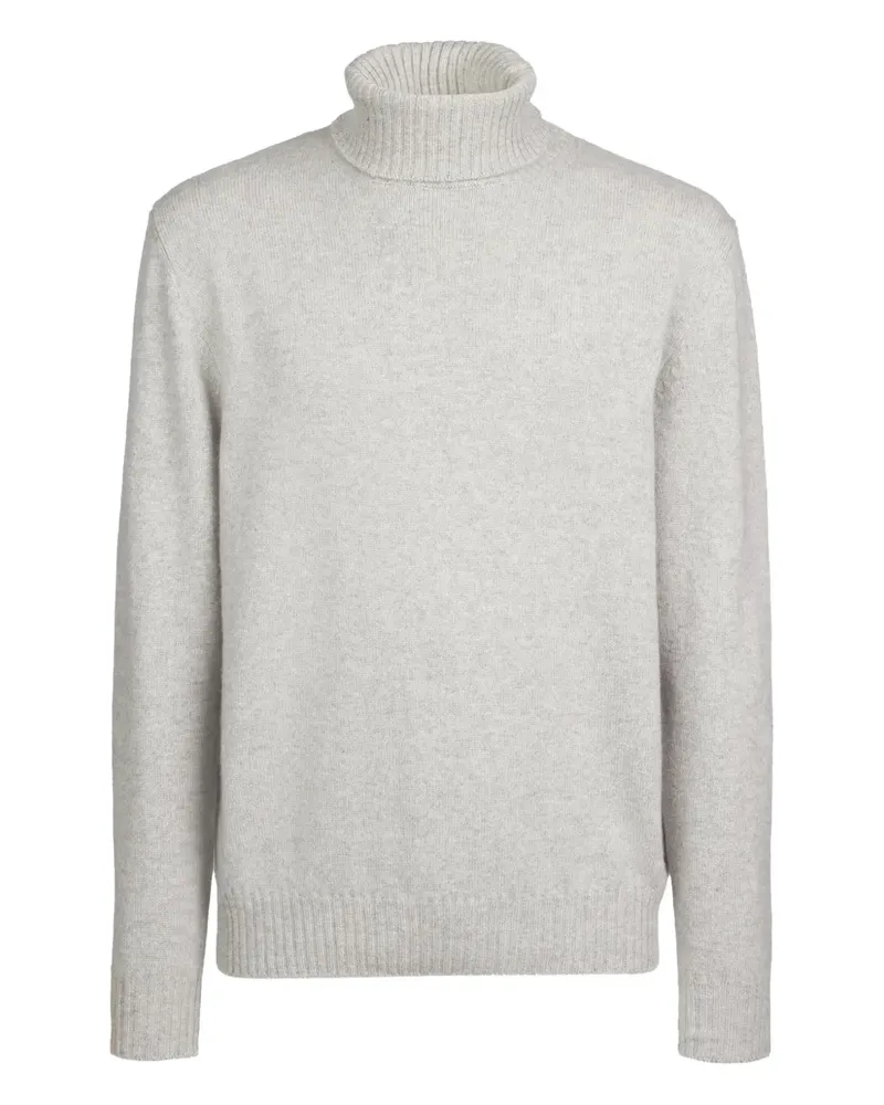 SEASE Pullover mit rundem Ausschnitt - Grau Grau