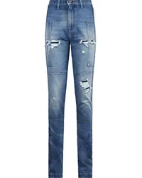 RTA Schmale Malka Jeans Blau