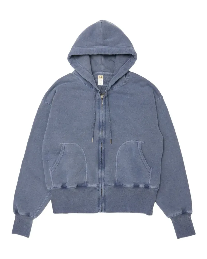 Taiga Takahashi Lot.615 zip-up hoodie - Blau Blau