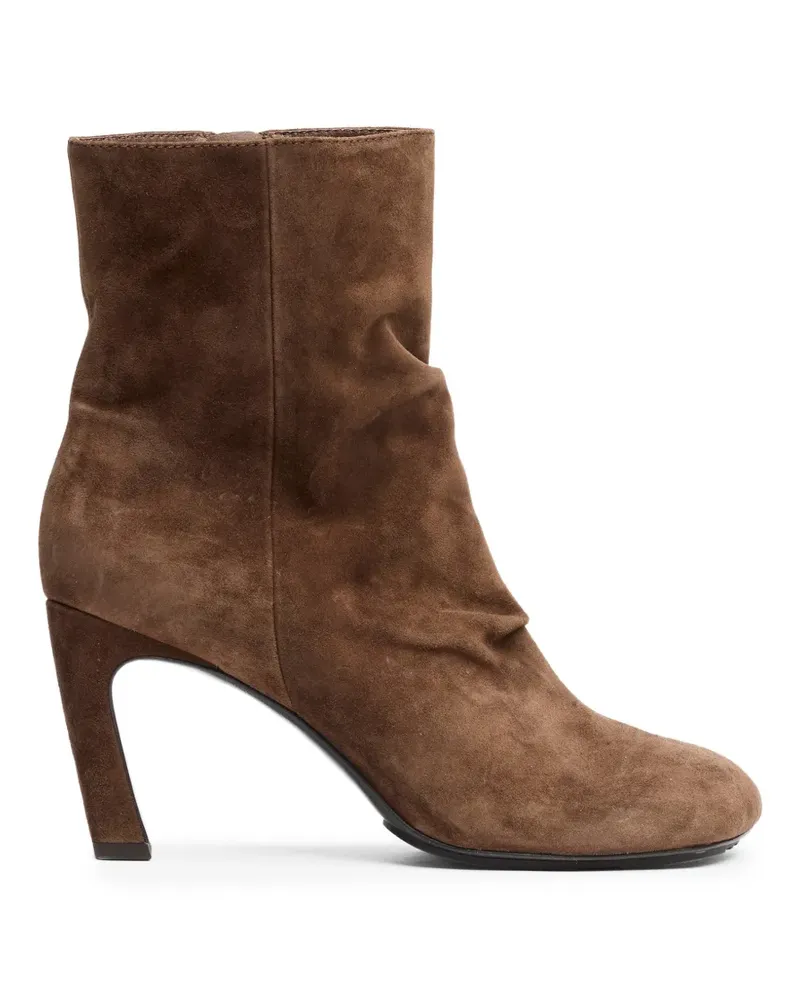 ash Estelle Stiefeletten aus Wildleder - Braun Braun