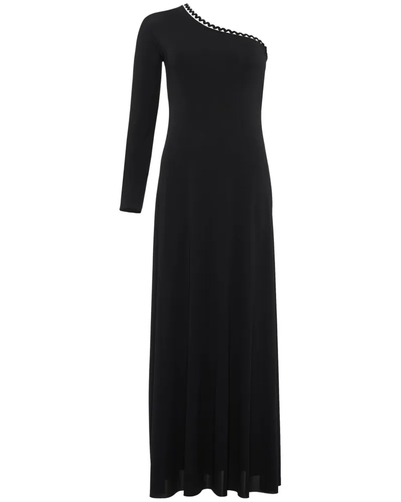 Eres Asymmetrisches Play Maxikleid - Schwarz Schwarz