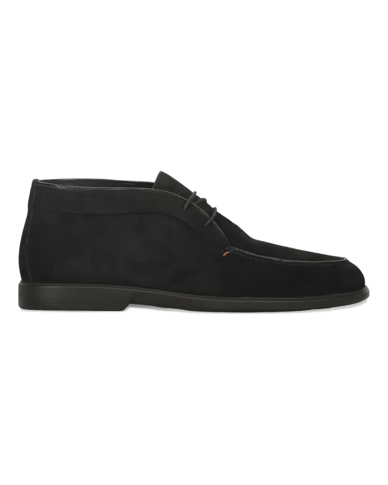 Santoni suede desert boots - Schwarz Schwarz