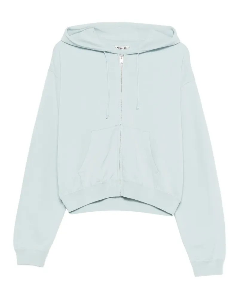 AURALEE zip hoodie - Blau Blau