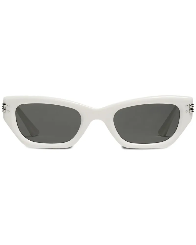 Gentle Monster Sonnenbrille mit eckigem Gestell - Weiß Weiß