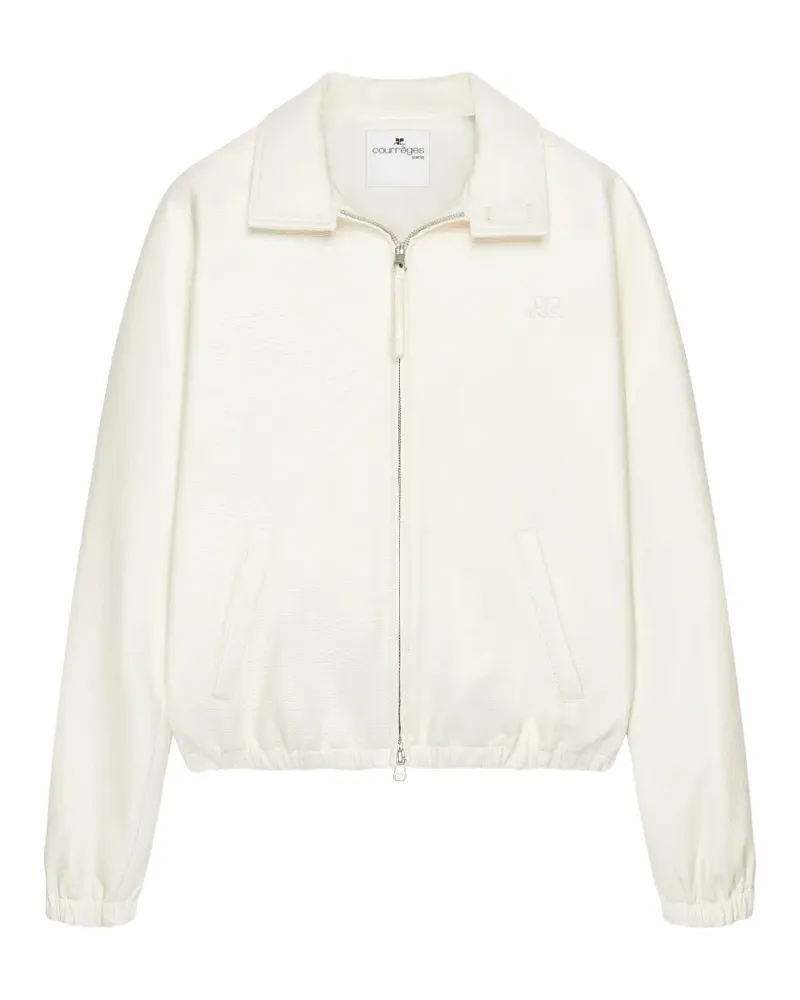 Courrèges Jacke mit Reißverschluss - Nude Nude