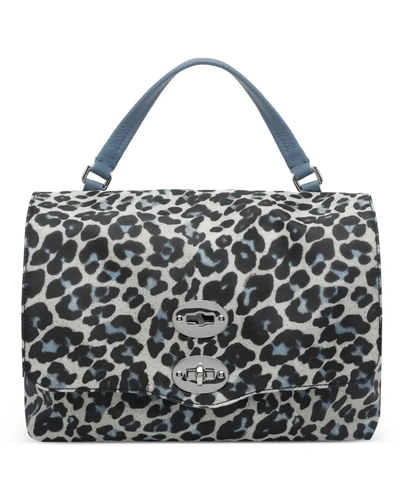 Zanellato small Postina animalier-print tote bag - Nude Nude