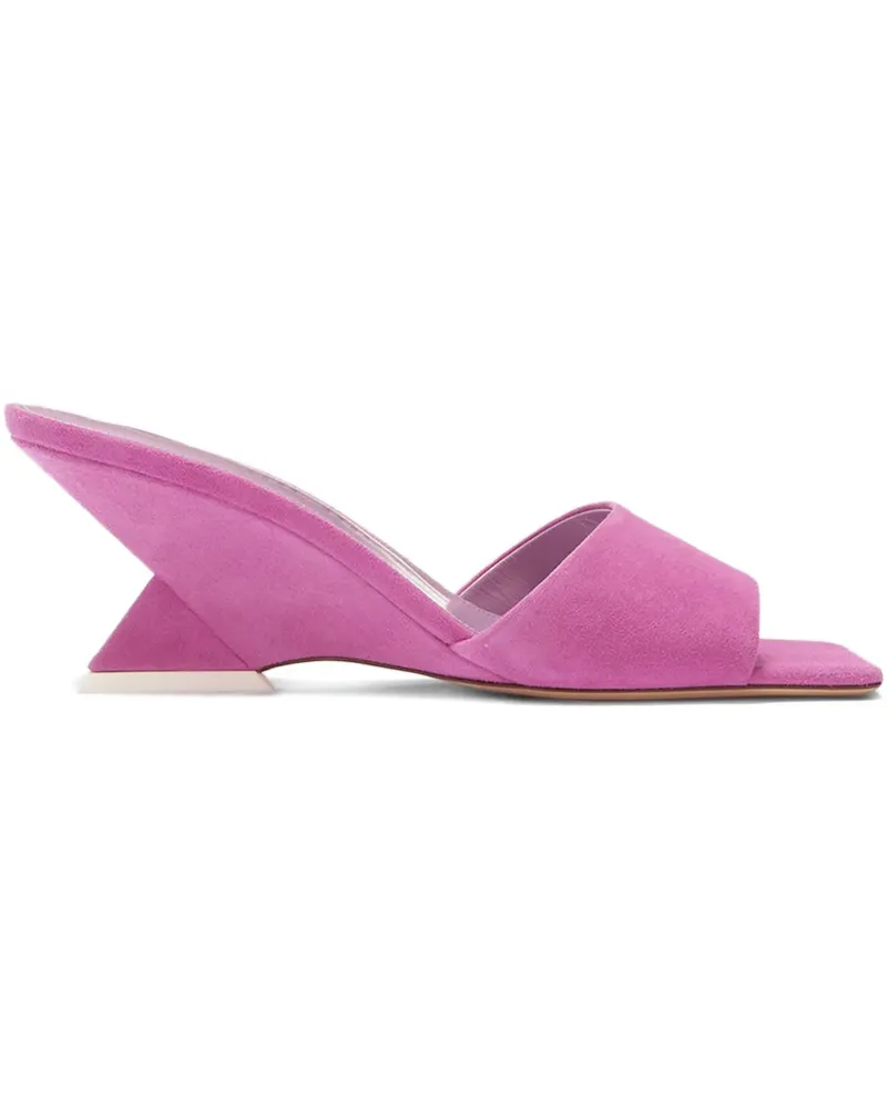 ATTICO Cheope Wedge-Sandalen 60mm - Violett Violett