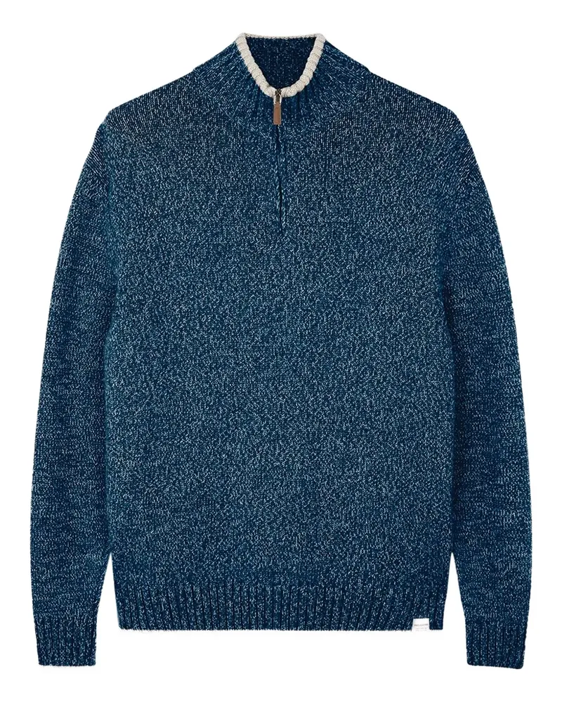 Paul & Shark Pullover mit Reißverschluss - Blau Blau