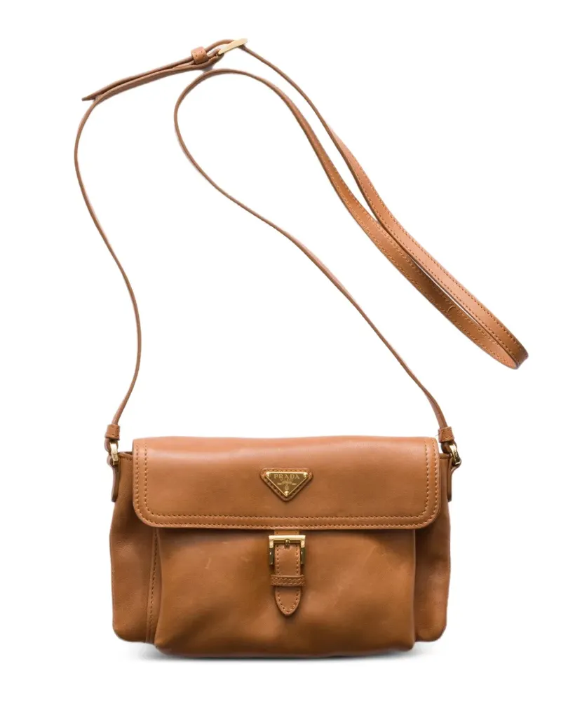 Prada Smartphone-Tasche aus Nappaleder - Braun Braun