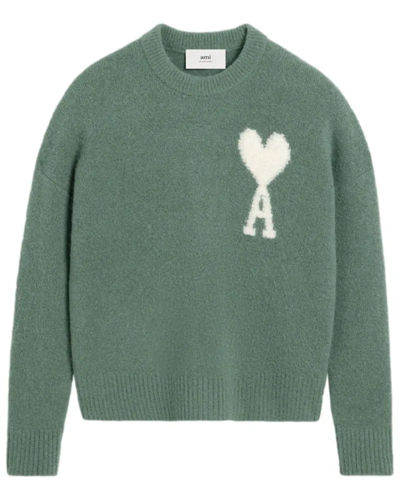 AMI Paris Ami de Coeur Pullover - Grau Grau