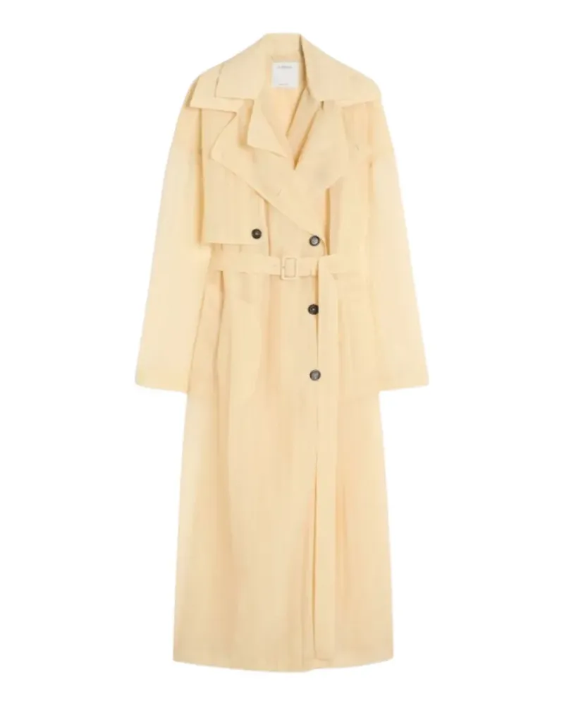 SPORTMAX Spsfata belted trench coat - Gelb Gelb