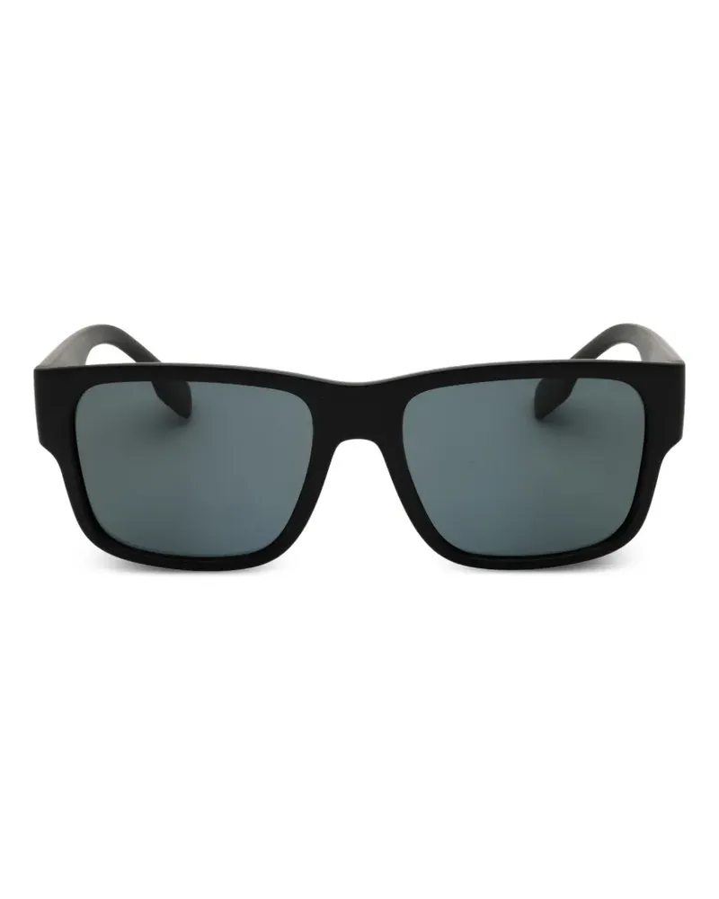 Burberry Sonnenbrille mit eckigem Gestell - Schwarz Schwarz