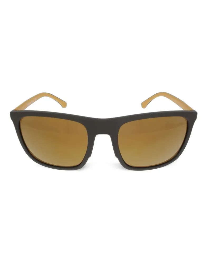 Emporio Armani square-frame sunglasses - Braun Braun
