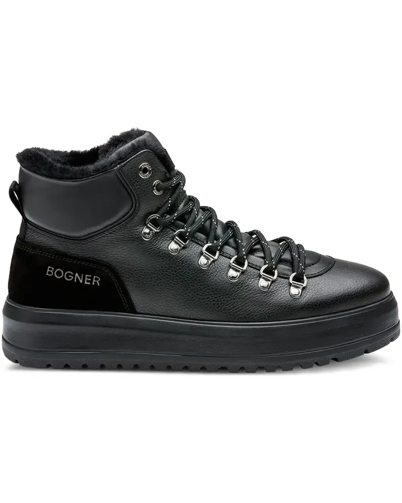Bogner Antwerp Schnürstiefel 10mm - Schwarz Schwarz